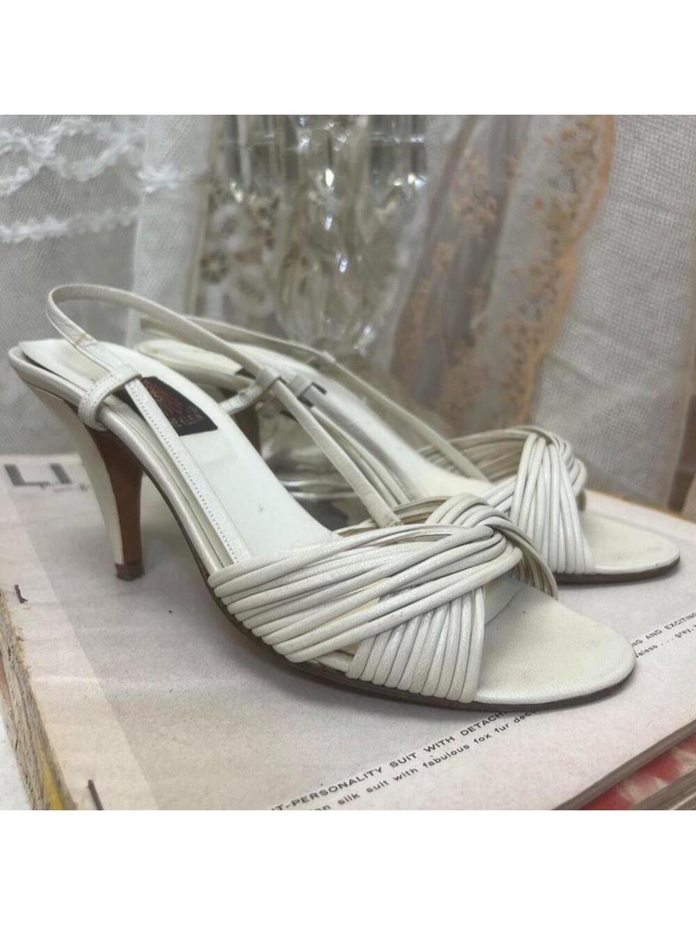 Vintage Anne Klein Strappy Heels